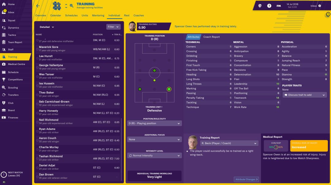 Football Manager 2019: The Hashtag United Challenge游戏截图