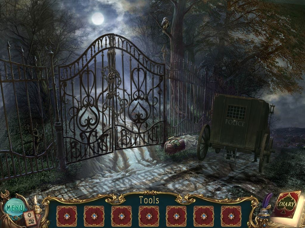 Haunted Legends: The Queen of Spades Collector's Edition游戏截图