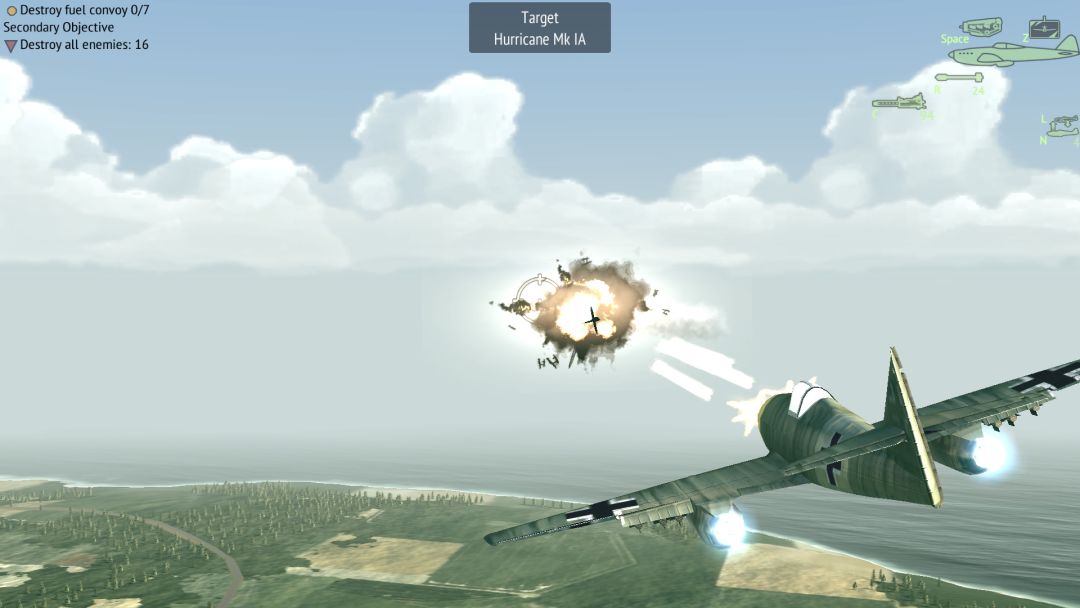 Warplanes: WW2 Dogfight游戏截图