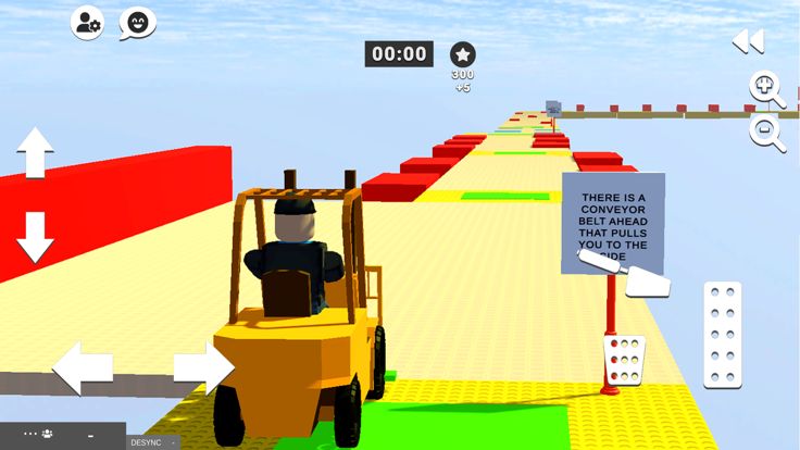 Obby Unreal Forklift Online游戏截图