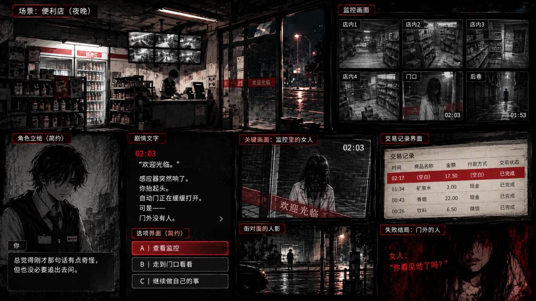 凌晨便利店游戏截图