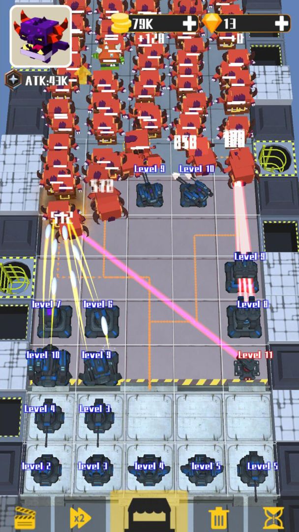 怪物突袭游戏截图