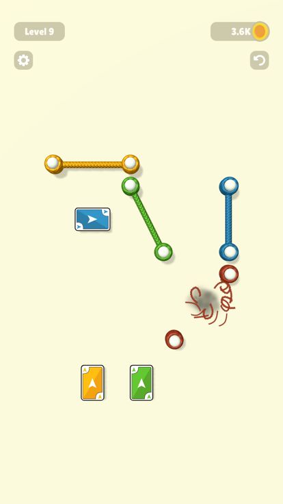 Rope Frenzy: Slice & Solve游戏截图