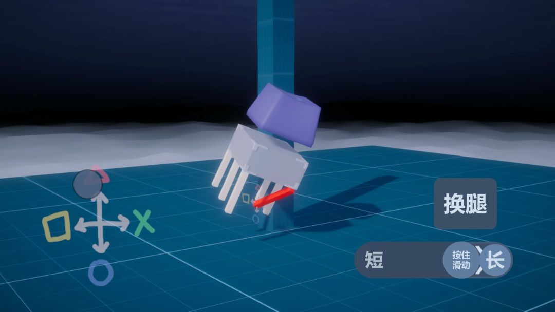 一个按键游戏截图