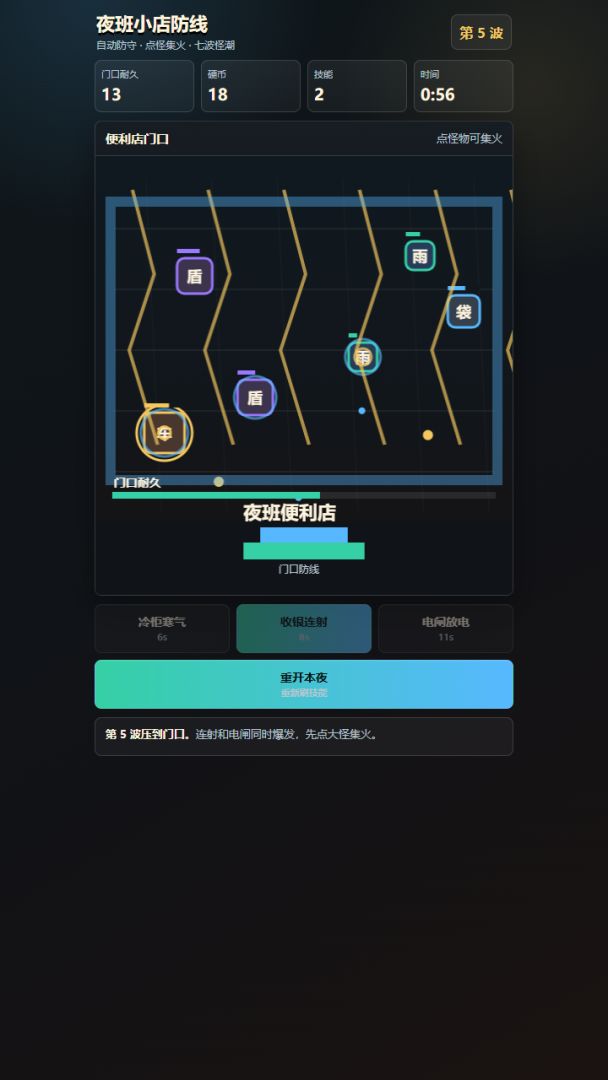 夜班小店防线游戏截图