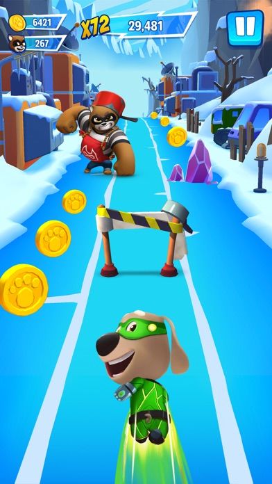 汤姆猫英雄跑酷游戏截图