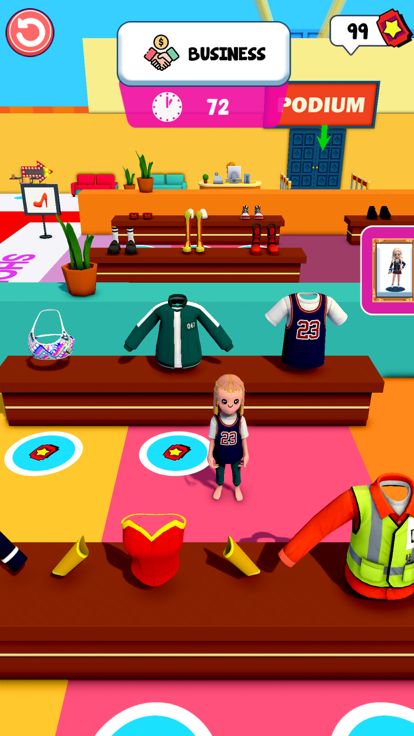 Famous Fashion Stylist Model游戏截图