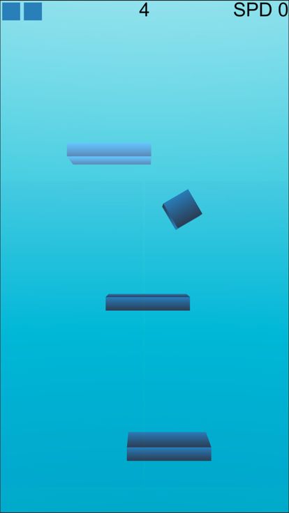 立方体下落游戏截图