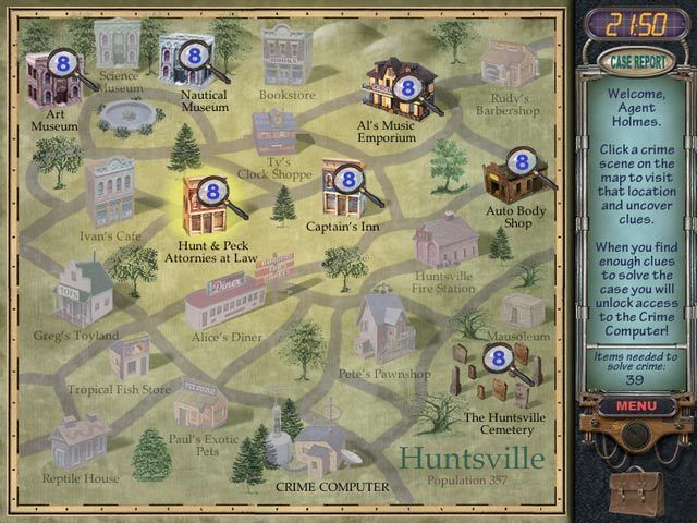Mystery Case Files: Huntsville™游戏截图