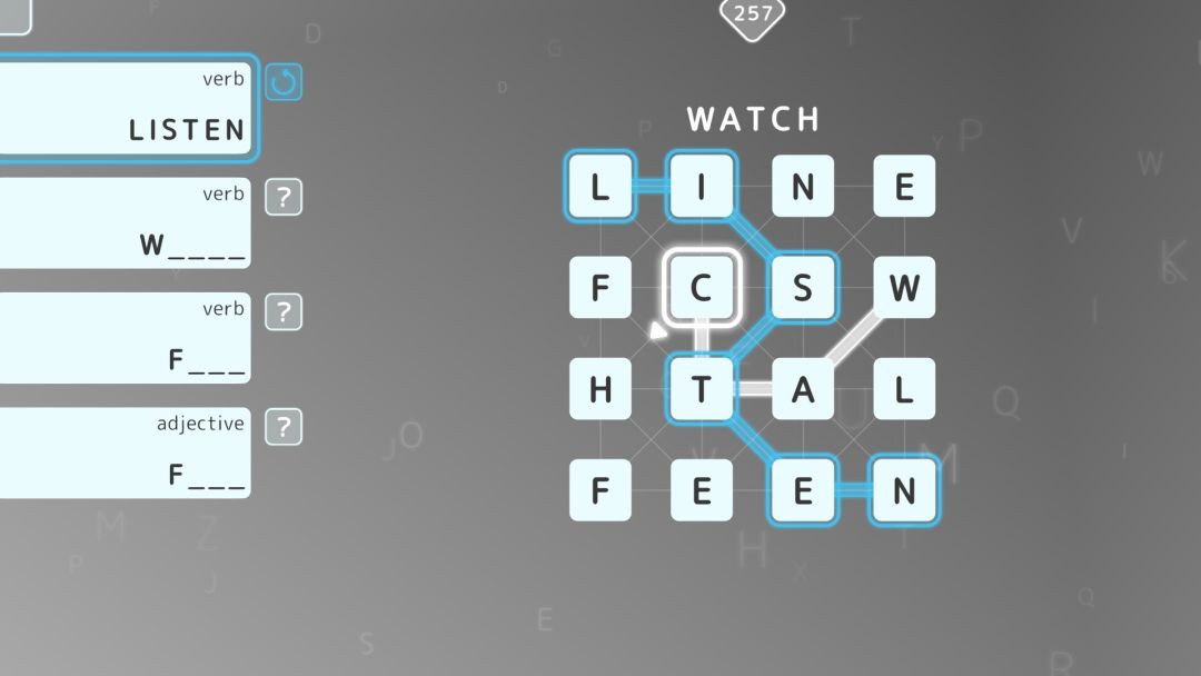 Mini Words - minimalist puzzle游戏截图