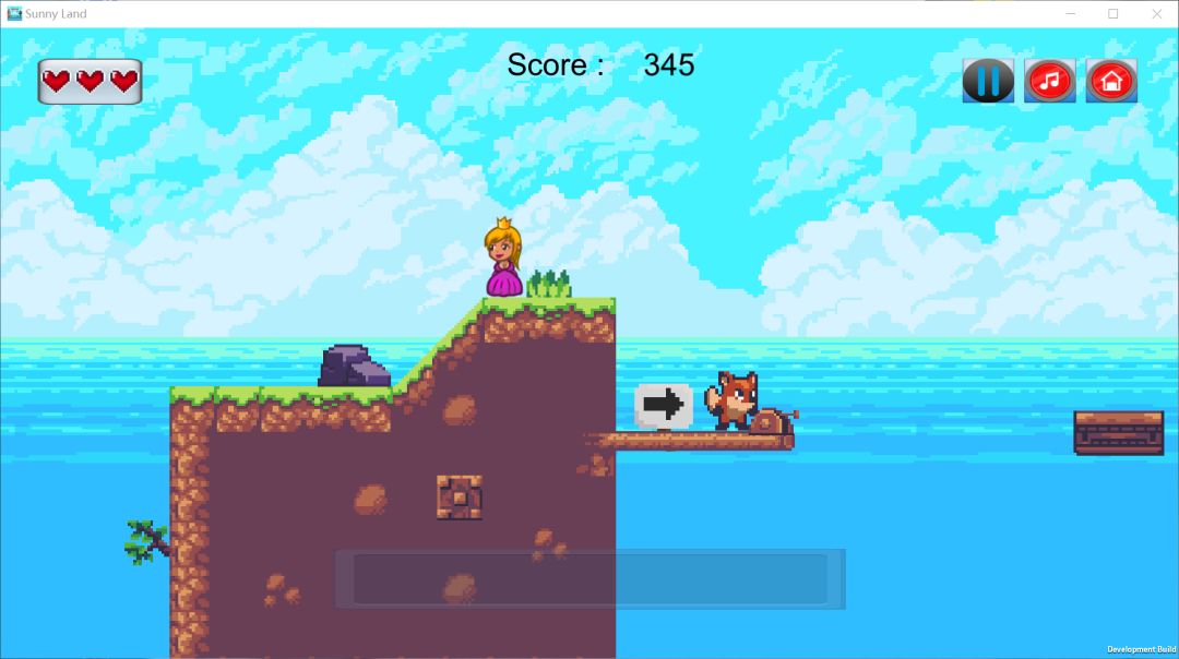 SunnyLand游戏截图