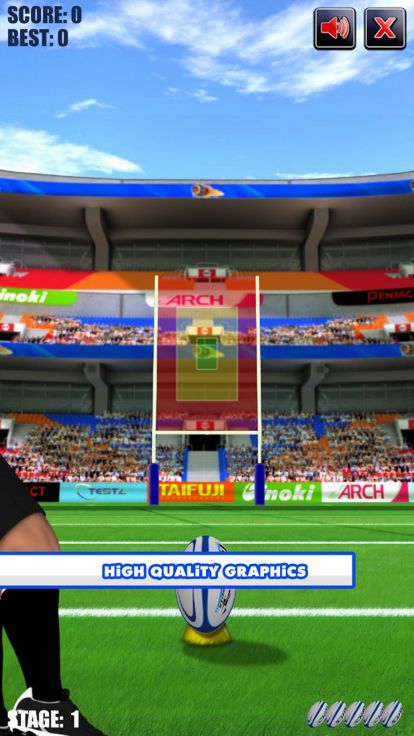 Rugby Kicks游戏截图