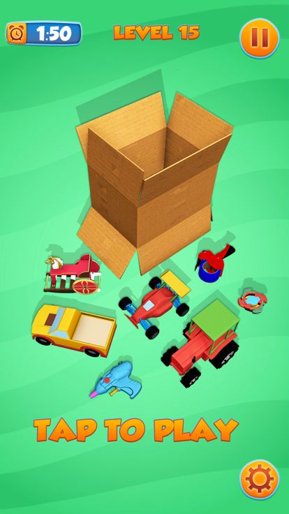 ASMR 磁带：货物排序游戏游戏截图