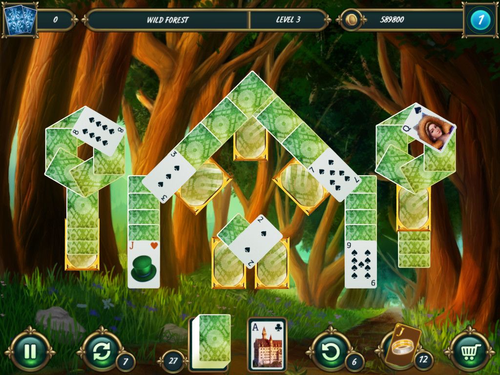 Mystery Solitaire Grimm's tales 2游戏截图