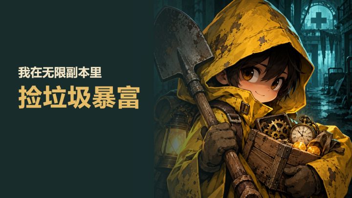 我在无限副本里捡垃圾暴富 封面
