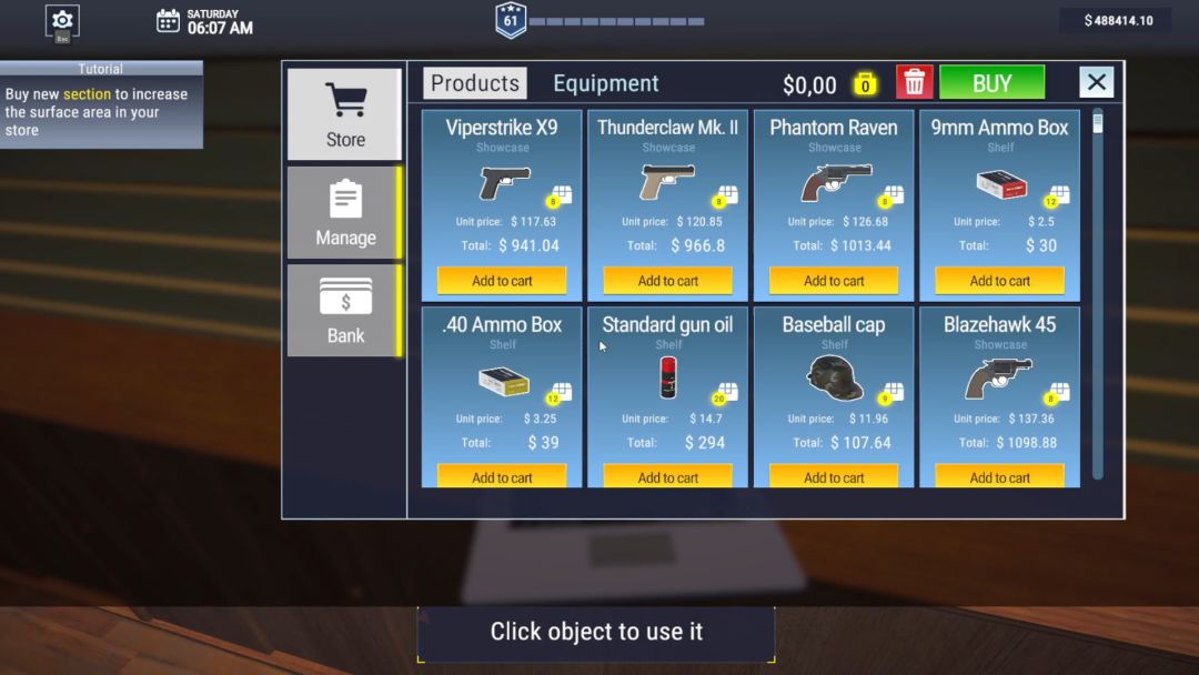 Gun Center Simulator游戏截图
