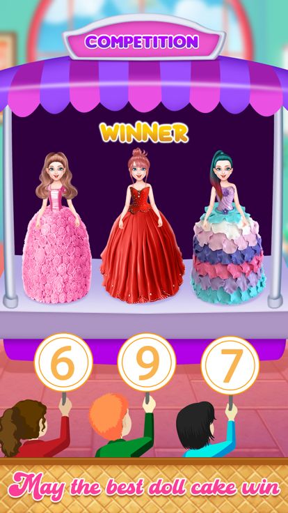 Fashion Doll Cake Games 2023游戏截图
