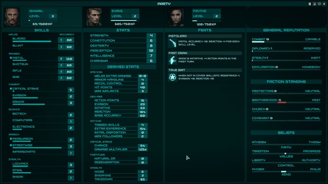 Colony Ship: A Post-Earth Role Playing Game游戏截图