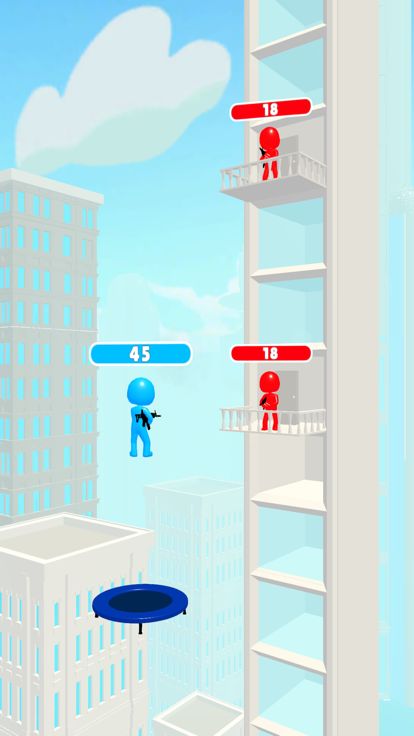 Trampoline Shot游戏截图