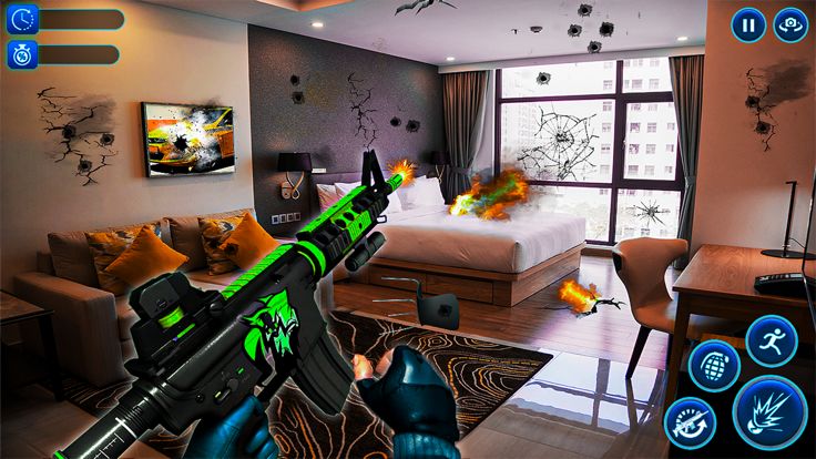 可怕的房屋破坏游戏截图