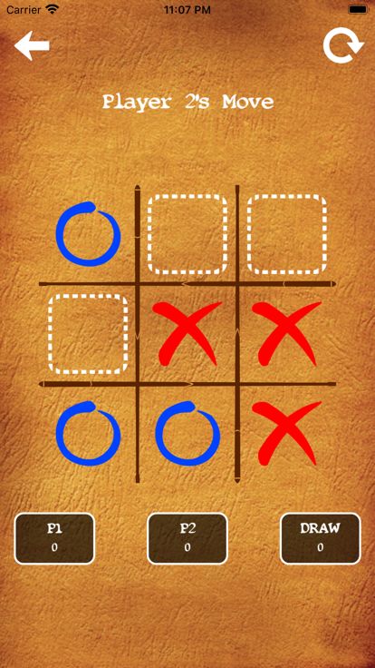 Tic Tac Toe (with AI)游戏截图