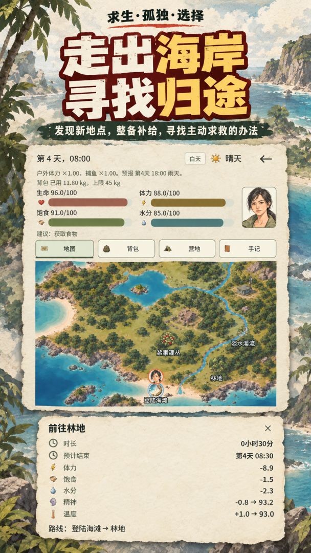 孤岛求生模拟器游戏截图
