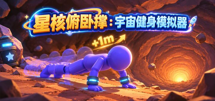 星核俯卧撑：宇宙健身模拟器 封面