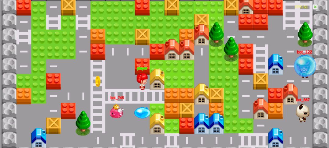 泡泡人游戏截图