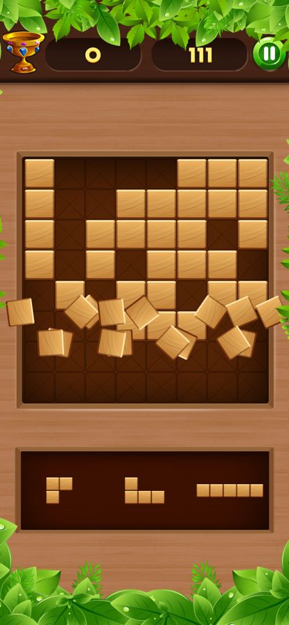 Wood Block Puzzle King Mania游戏截图
