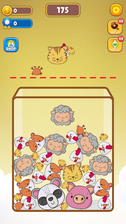 合并动物拼图西瓜游戏截图