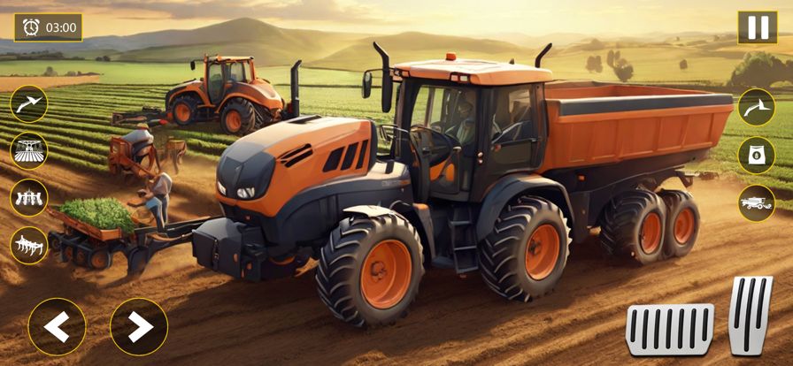 Ranch Tractor Farming Sim 2023游戏截图