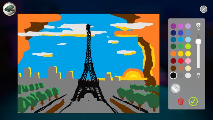 饥饿派画家游戏截图