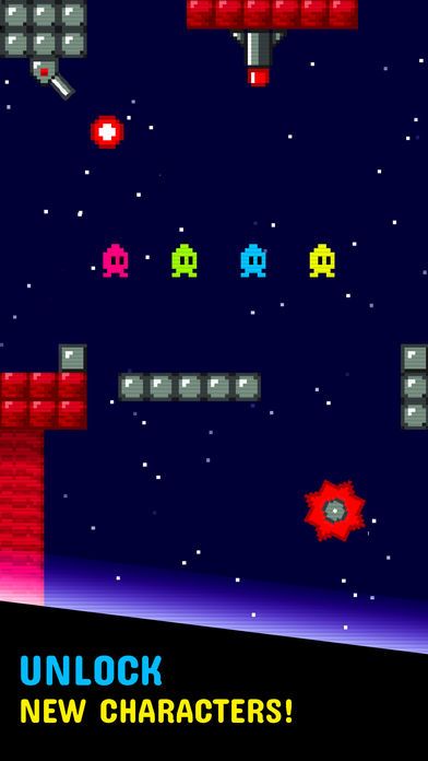 Tiny Alien -  Jump and Shoot!游戏截图