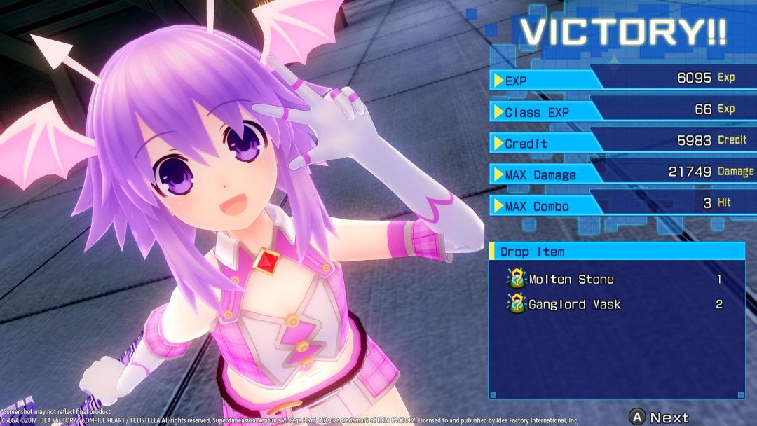 Superdimension Neptune VS Sega Hard Girls游戏截图