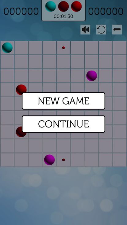 Line 98 Standard: Color Lines游戏截图