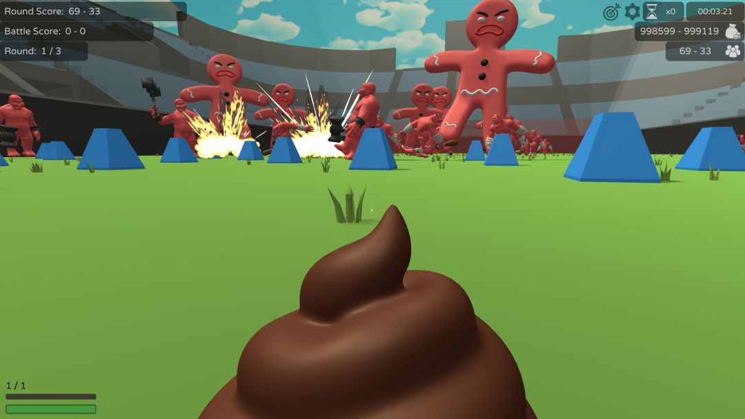 Gummy Dummy Battles游戏截图