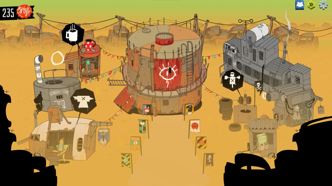 Meteorfall: Rustbowl Rumble游戏截图