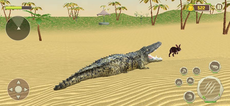 Crocodile Attack Animal Games游戏截图