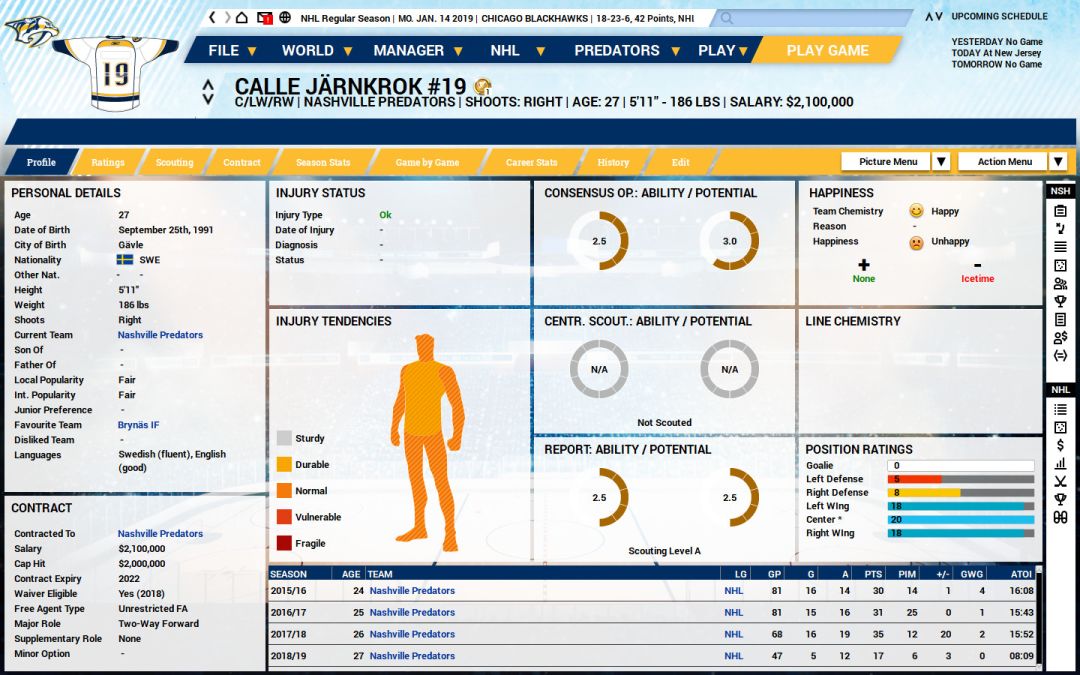 Franchise Hockey Manager 5游戏截图