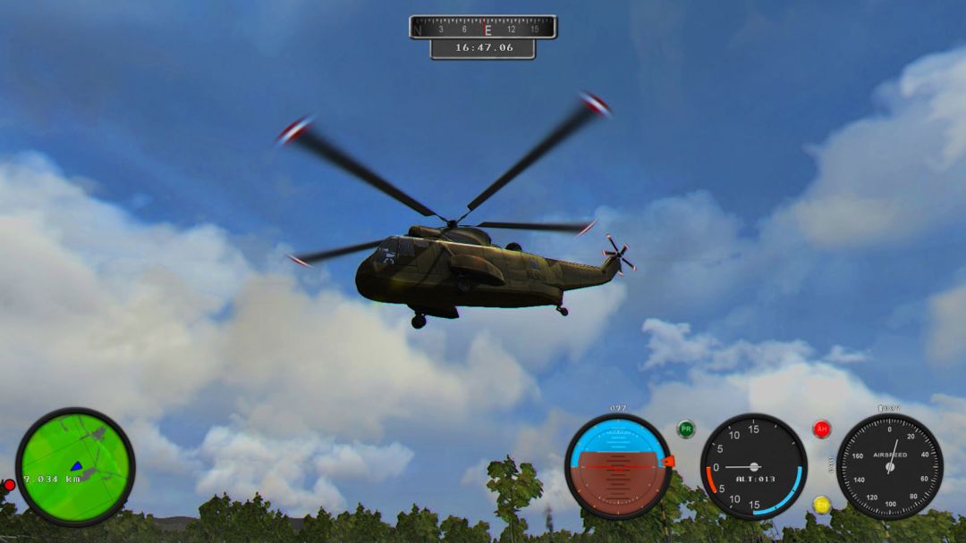 Helicopter Simulator 2014: Search and Rescue游戏截图