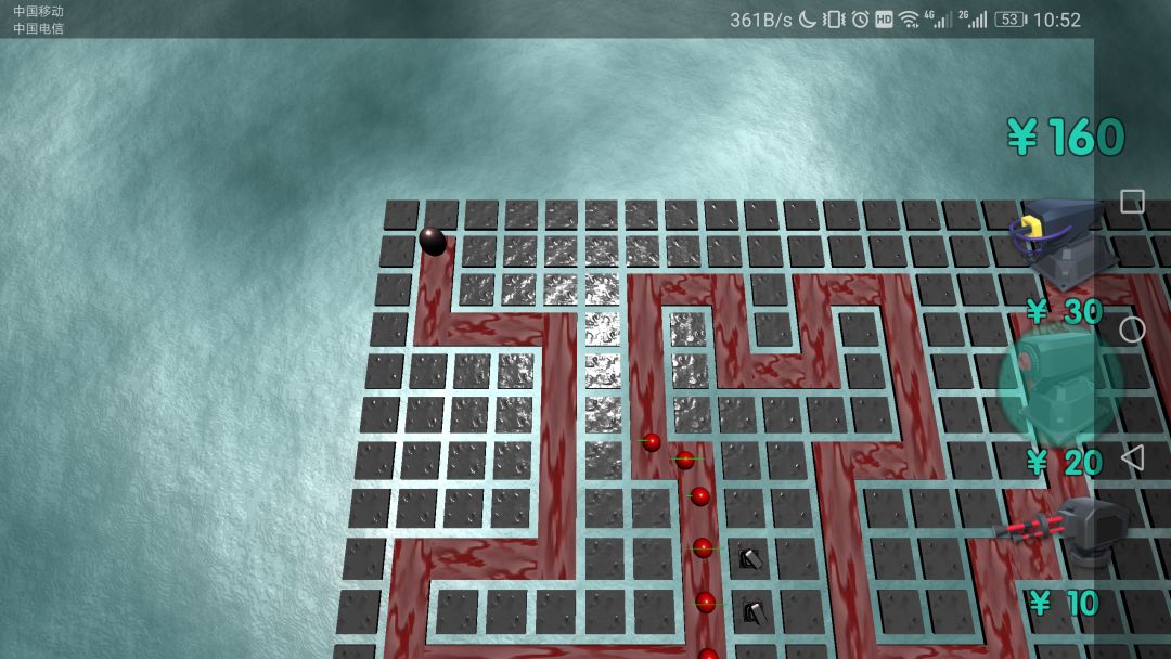 像素塔防之保卫立方体游戏截图