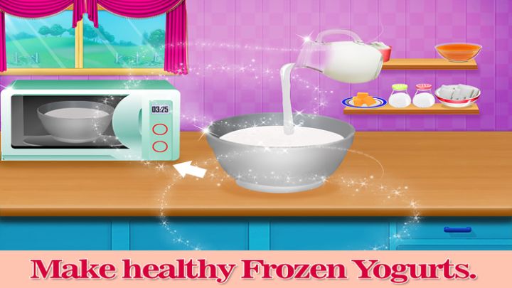 Frozen Yogurt Cooking Fun游戏截图