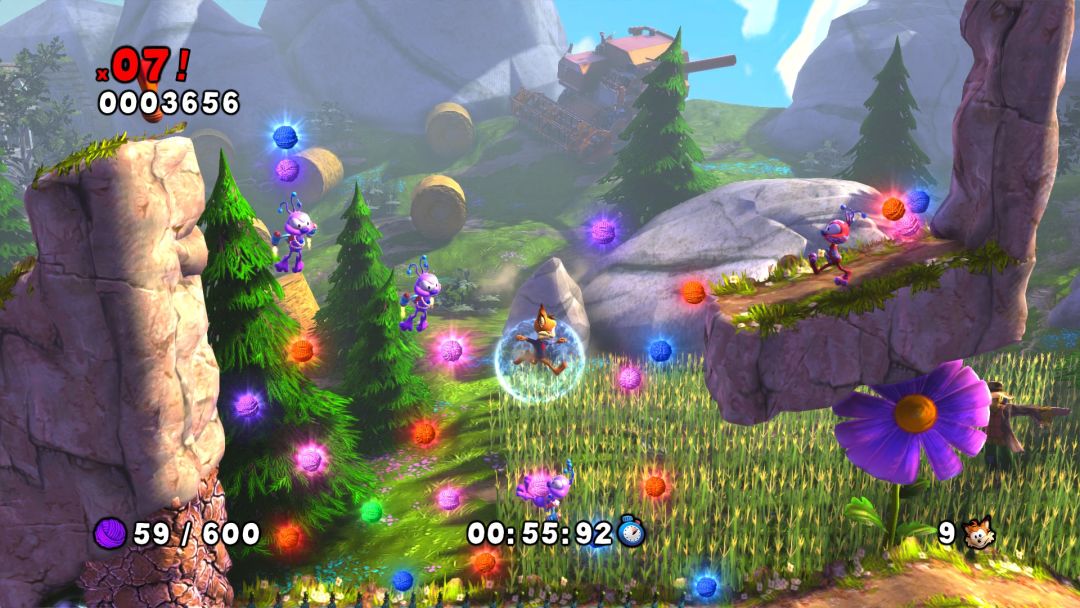Bubsy: The Woolies Strike Back游戏截图