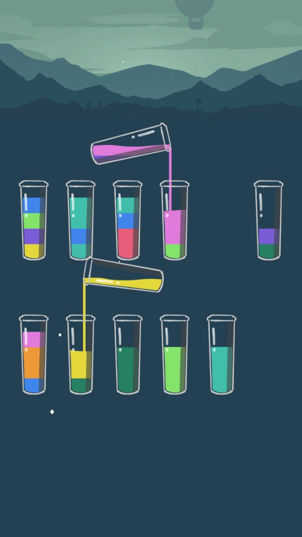倒水模拟器游戏截图
