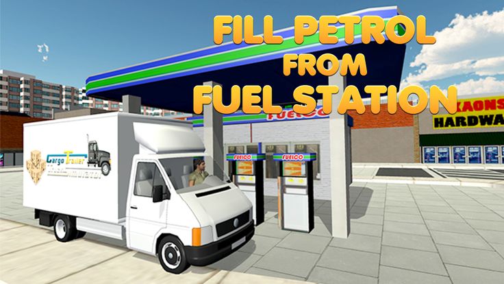 货运拖车的卡车模拟器 - 驱动送货车游戏截图