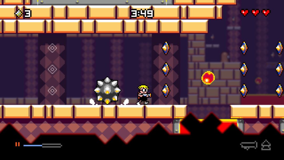 Mutant Mudds Deluxe游戏截图