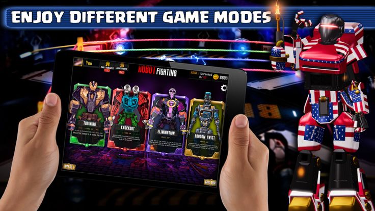 踢拳机器人游戏截图