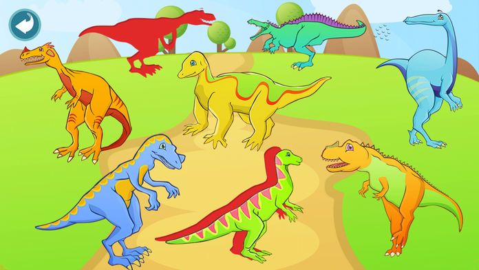 Dinosaur Puzzle Dino Game Kids游戏截图