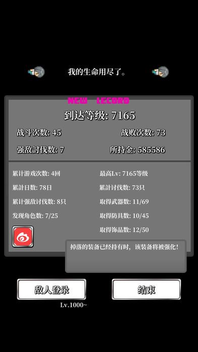勇者轮回物语游戏截图