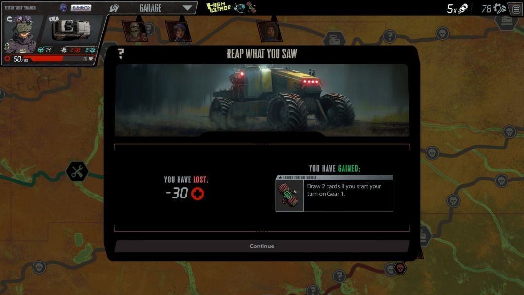 狂飙之路：卡牌竞逐游戏截图